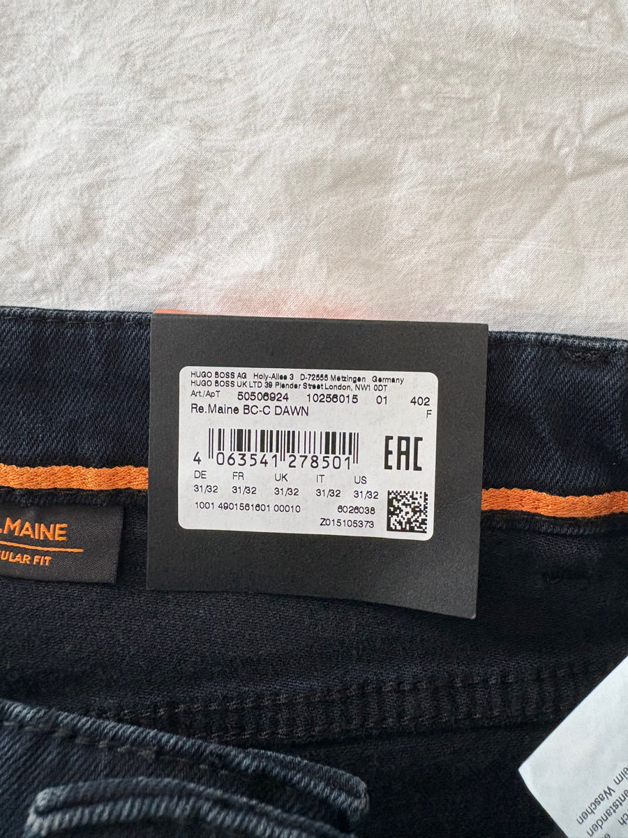 Boss “maine” regular feet 31x32 фото 0