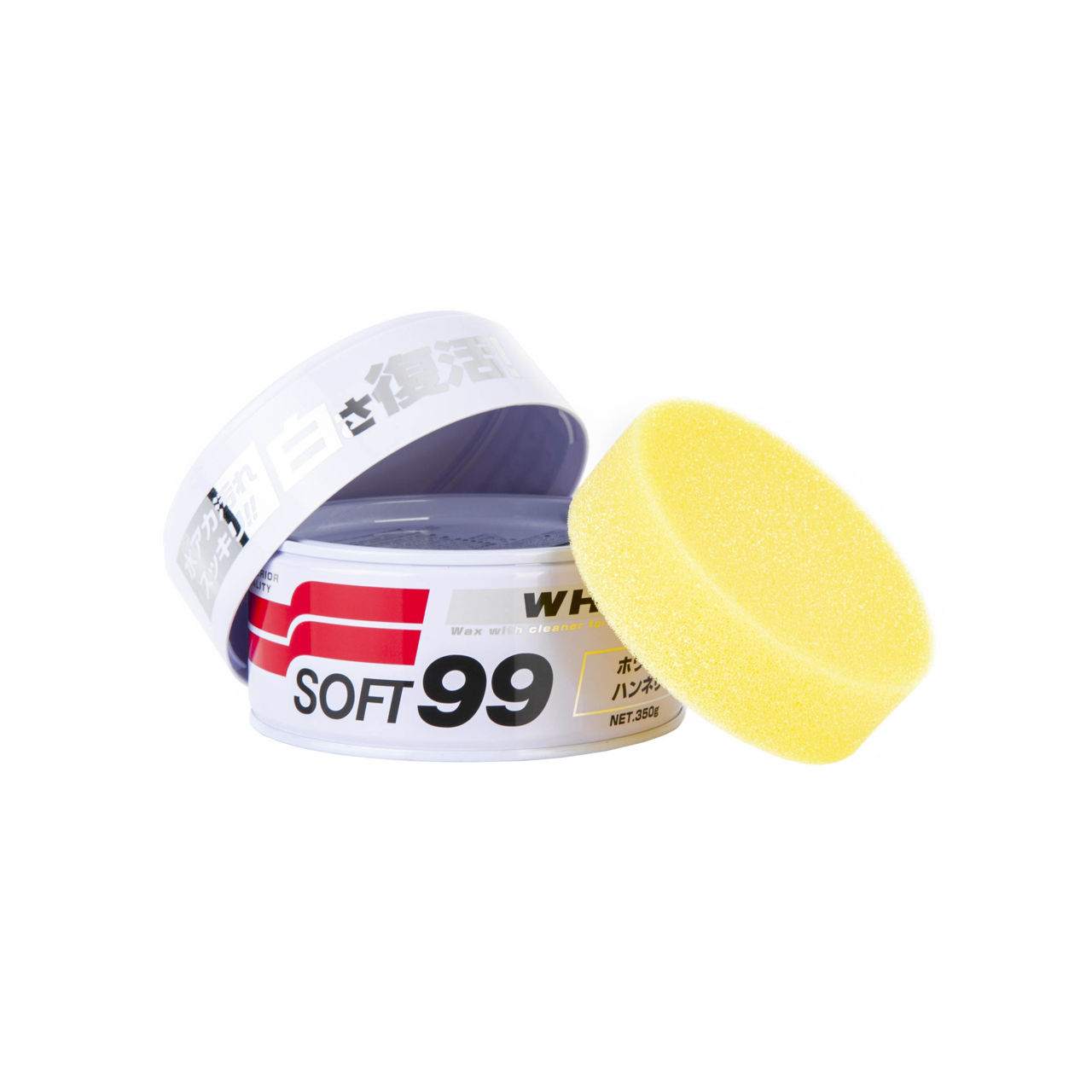 Ceara auto solida White Soft99 Wax foto 1