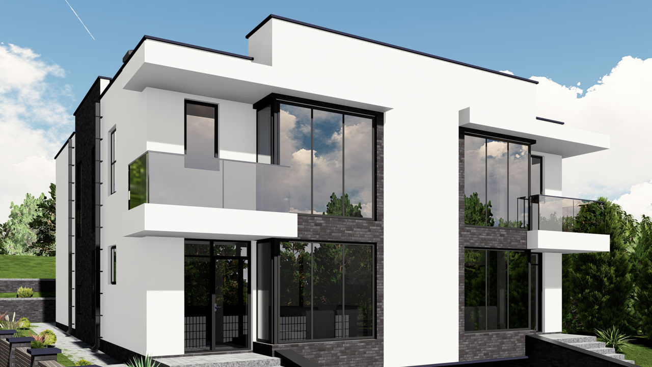 Proiectarea individuală a caselor de tip duplex foto 0