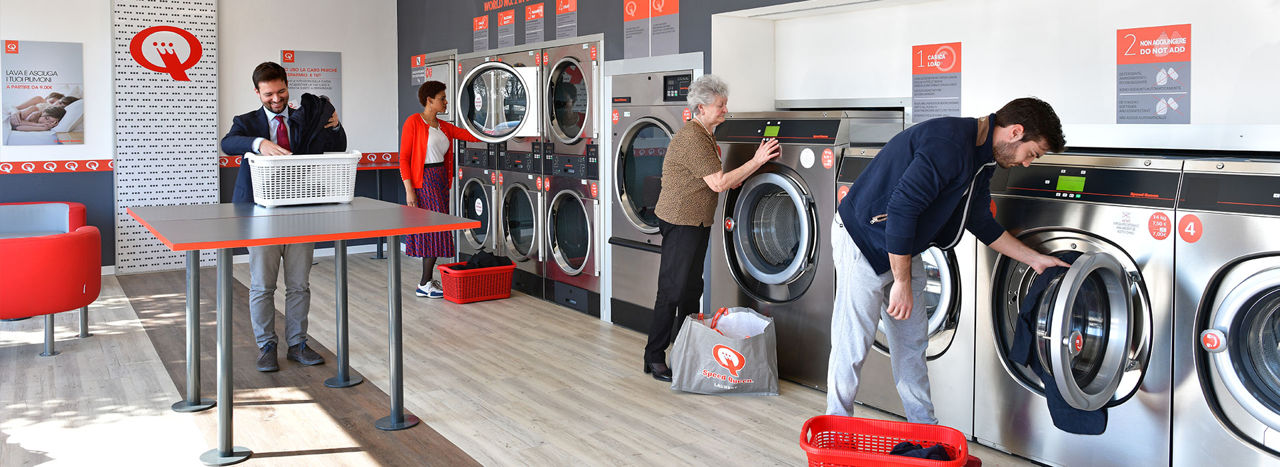 Utilaj prof. Proiecte spalatorie rufe Self Service / Оборудование. Прачечная Самообслуживания. foto 2