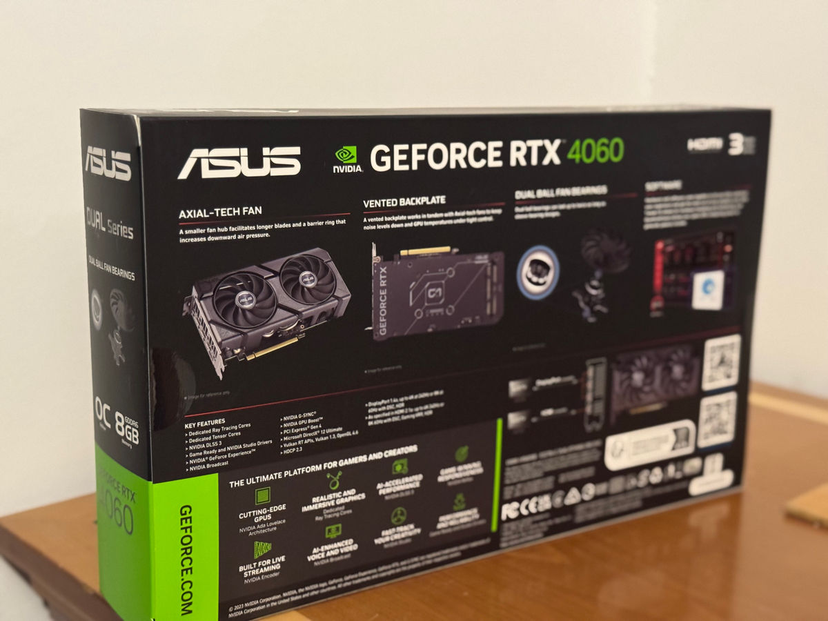 Asus Geforce RTX 4060 foto 1