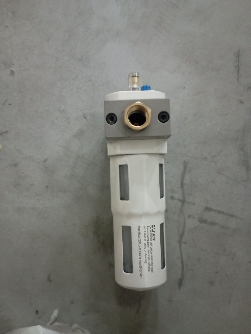 Regulator presiune aer cu filtru  foto 3