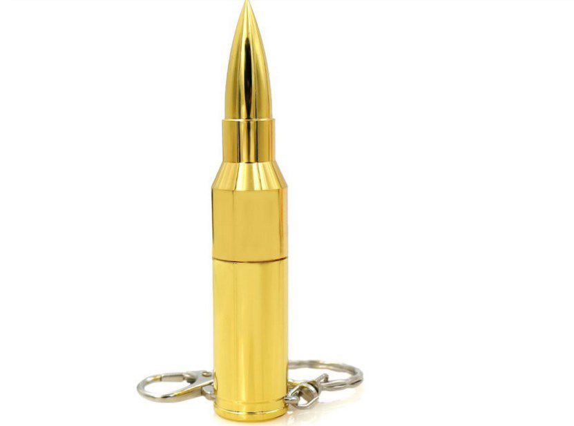 Флешка пуля. флешка патрон.usb-флешка в виде патрона ак-47 usb flash ...