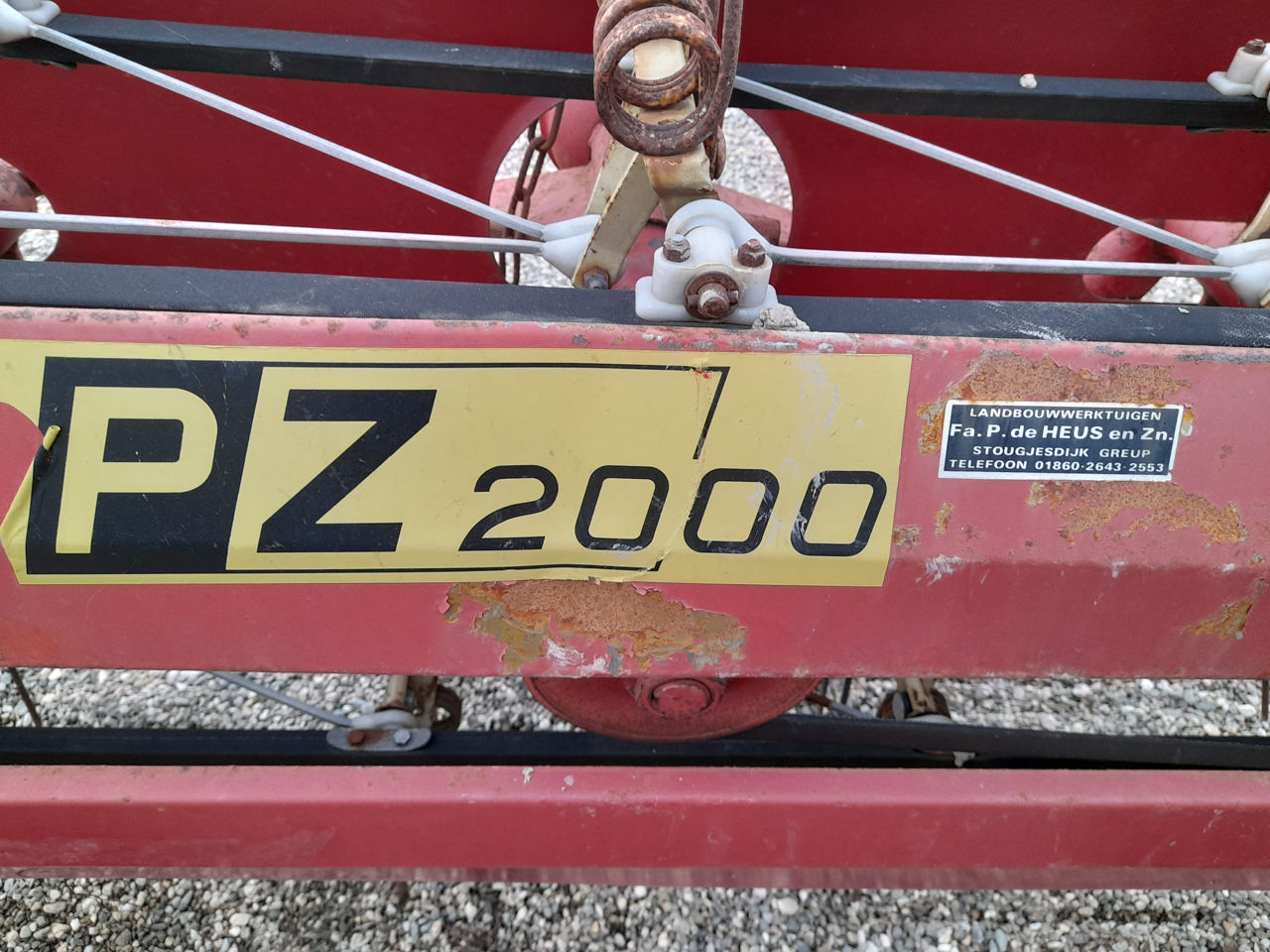 Grebla de adunat PZ 2000 - Latime 2 m (cardan inclus) фото 7