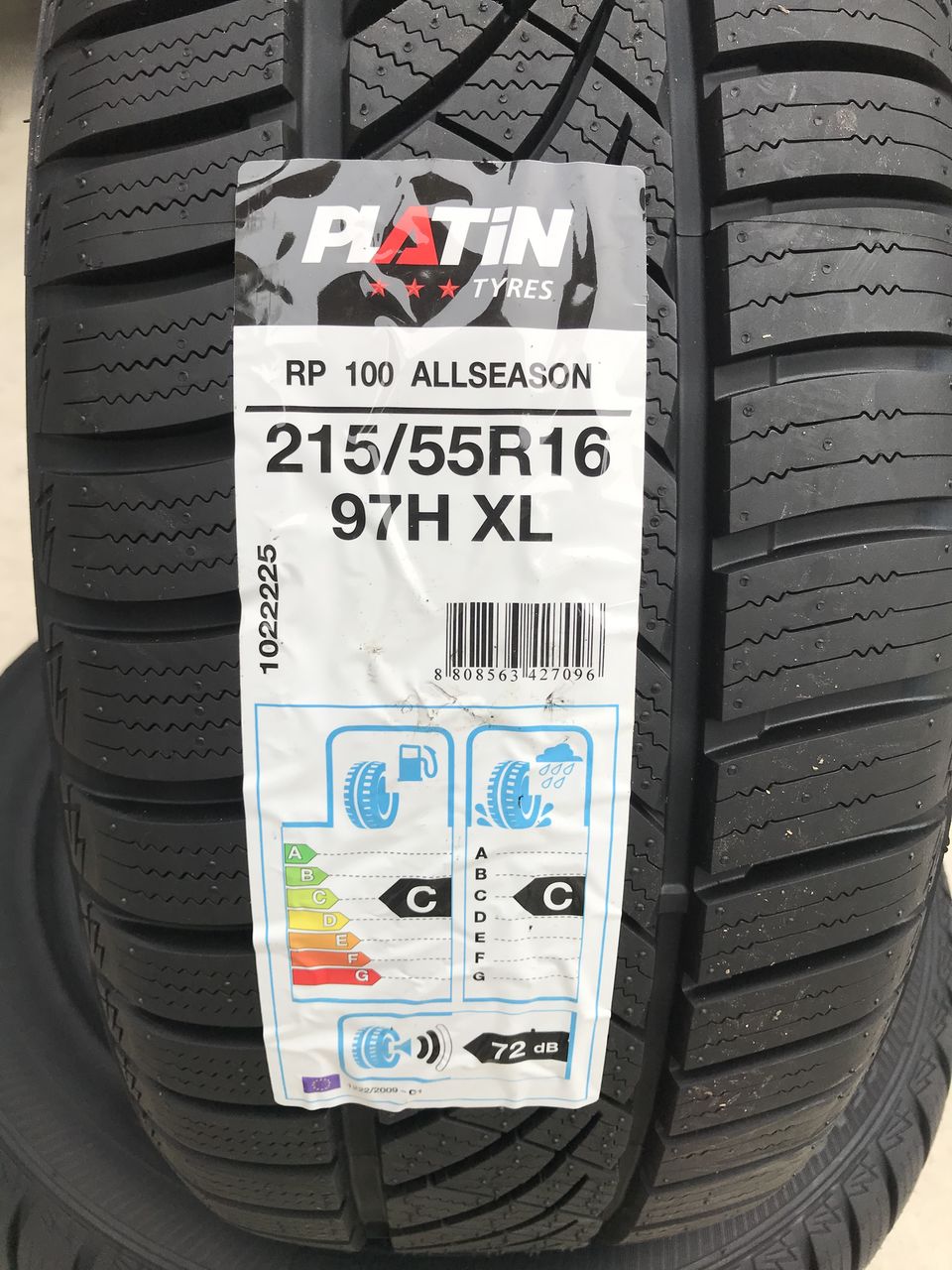 215/55 R16 Platin RP100 Allseason (4seasons) M+S/ Доставка, livrare toata Moldova foto 1