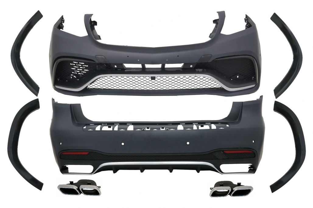 Pachet Exterior Complet compatibil cu Mercedes GLS-Class X166 (2016-up) GLS63 Design foto 0