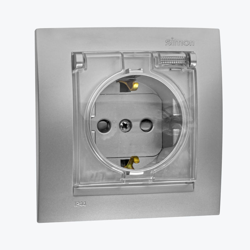 Prize si intrerupatoare Simon Electric aluminiu în Moldova, panlight, prize intrerupatoare Grafit foto 10