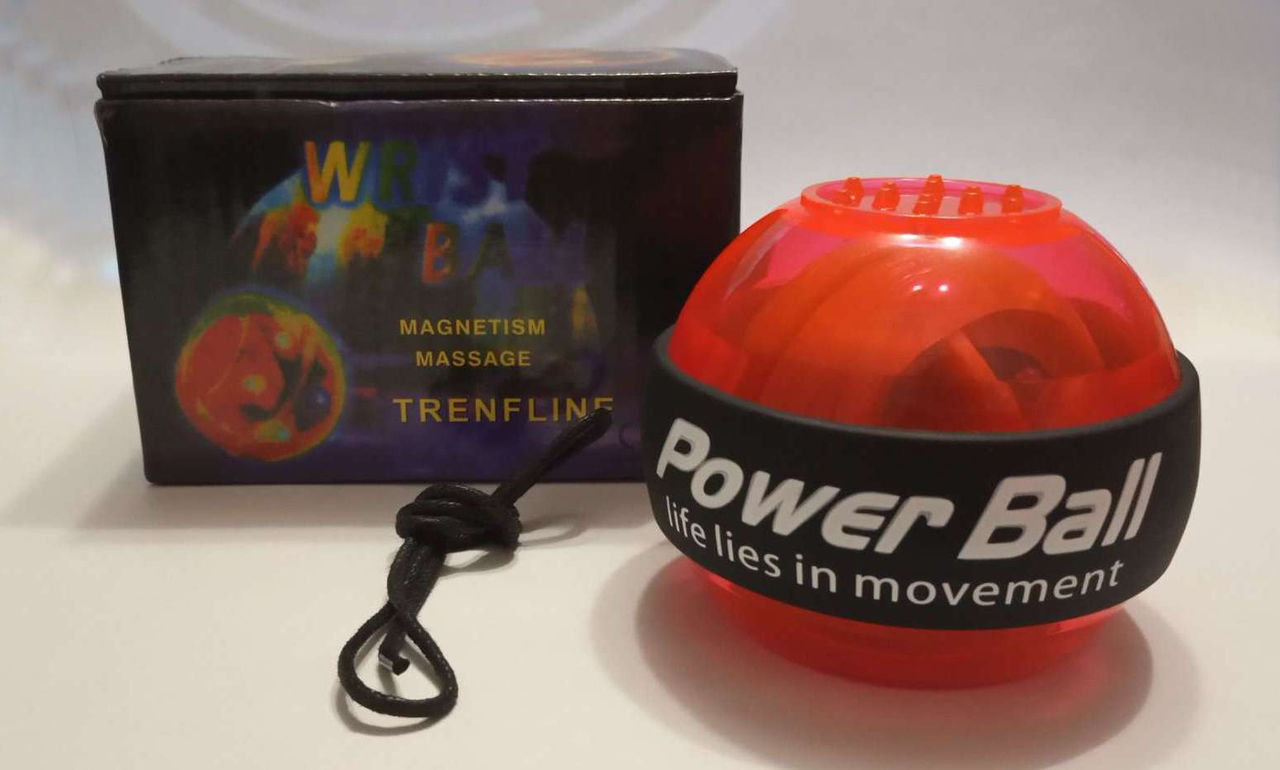 PowerBall, Пауэрбол, кистевой тренажер, тренажер для рук, тренажер для ...