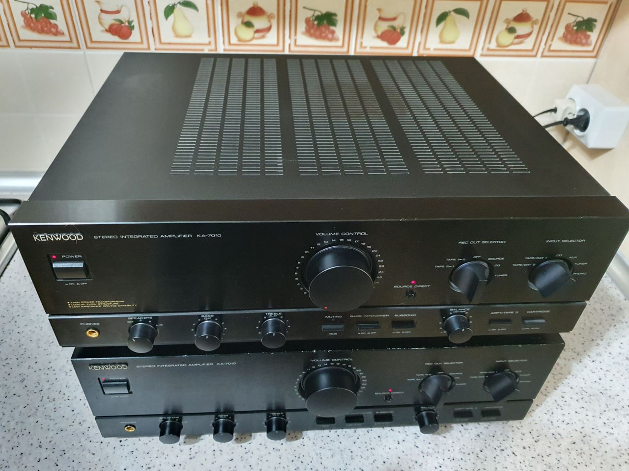 Kenwood KA-7010 мощный стерео усилитель. foto 3