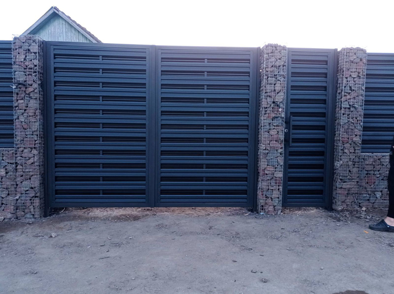 Garduri din ștacheta metalică de la Producator!!! 38 lei 1m.l. de stacheta foto 15