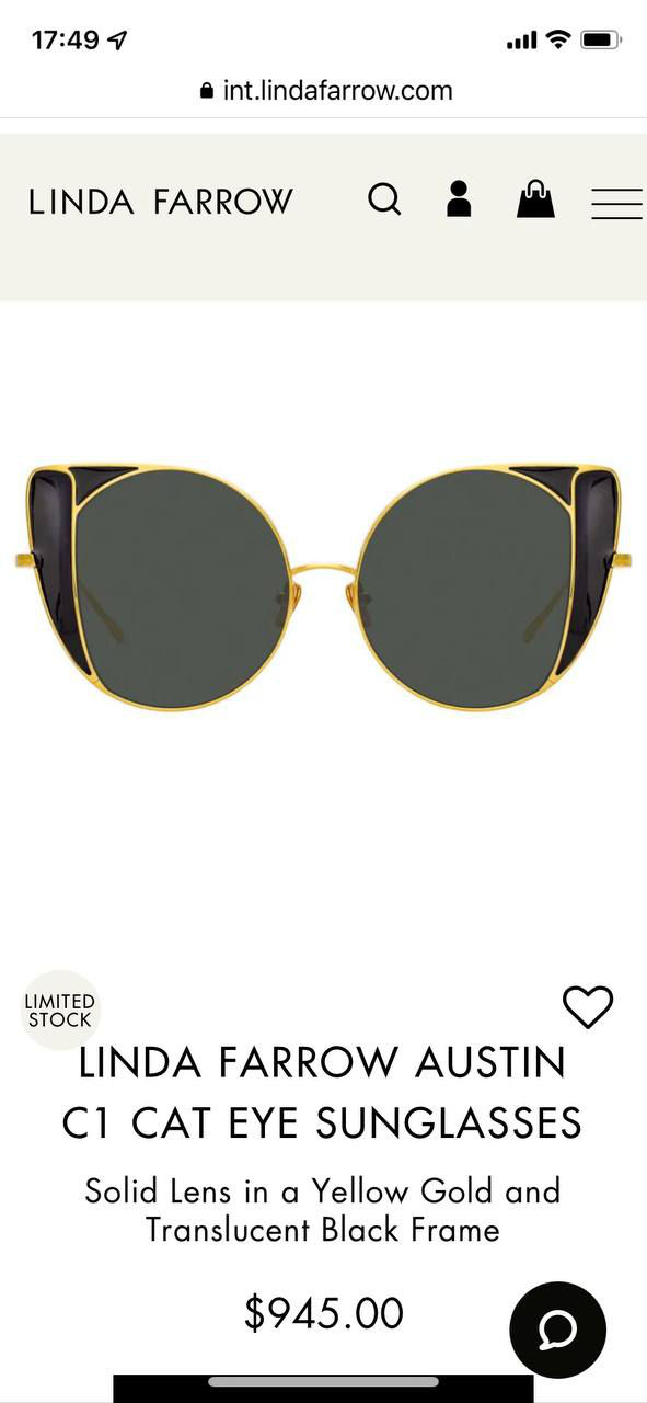 Ochelari De Luxe *Linda Farrow* originale!Refucere! foto 1