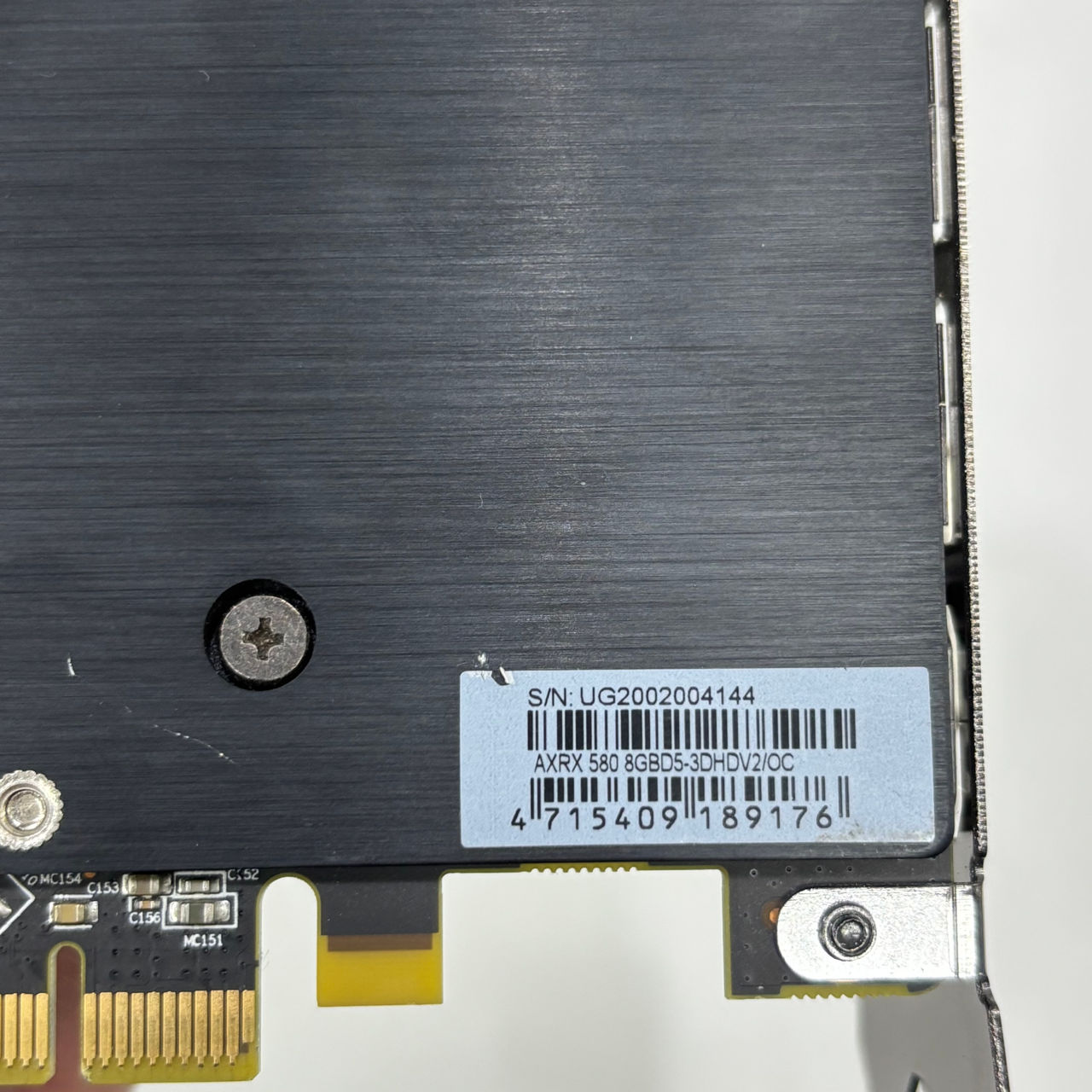 VGA Second Hand PowerColor Red Dragon Radeon RX 580 foto 1
