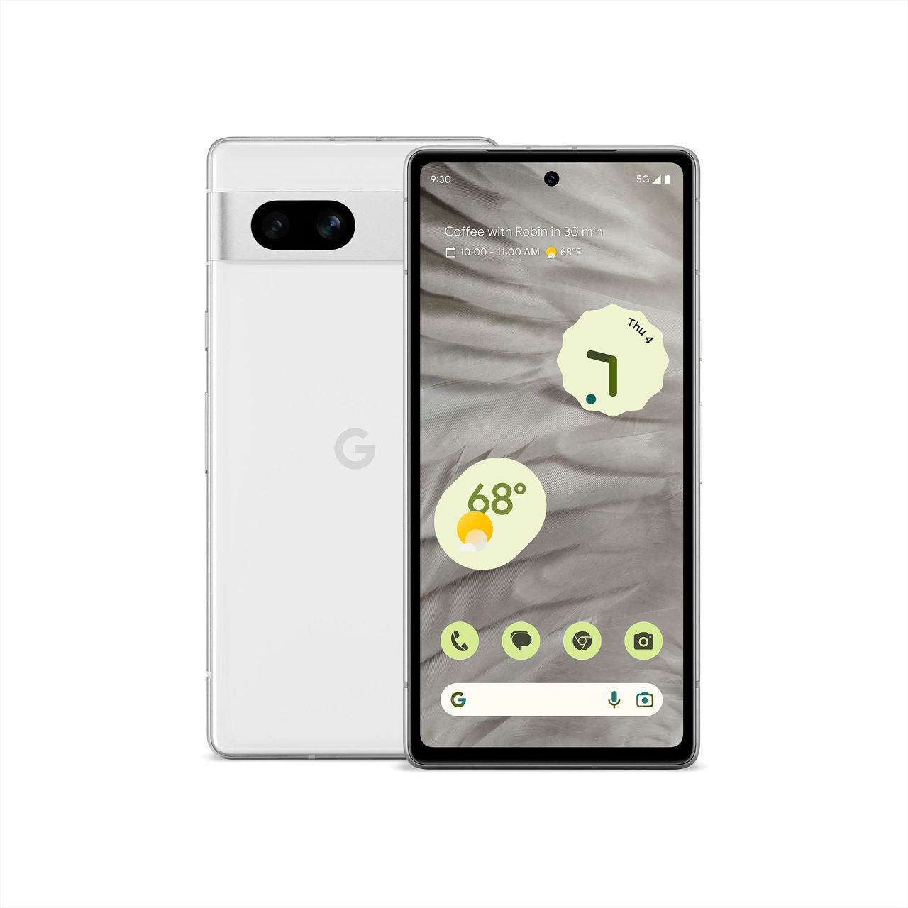 Google Pixel 7A 8/128Gb Snow White - всего 5699 леев! foto 0