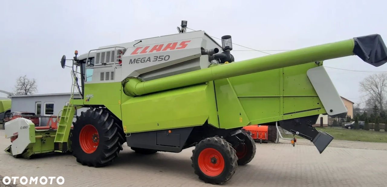 Combină Claas Mega 350 heder cereale+heder porumb/floare 6x70 foto 2