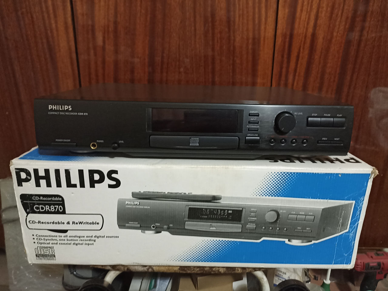 Philips CDR-870 , recorder and player