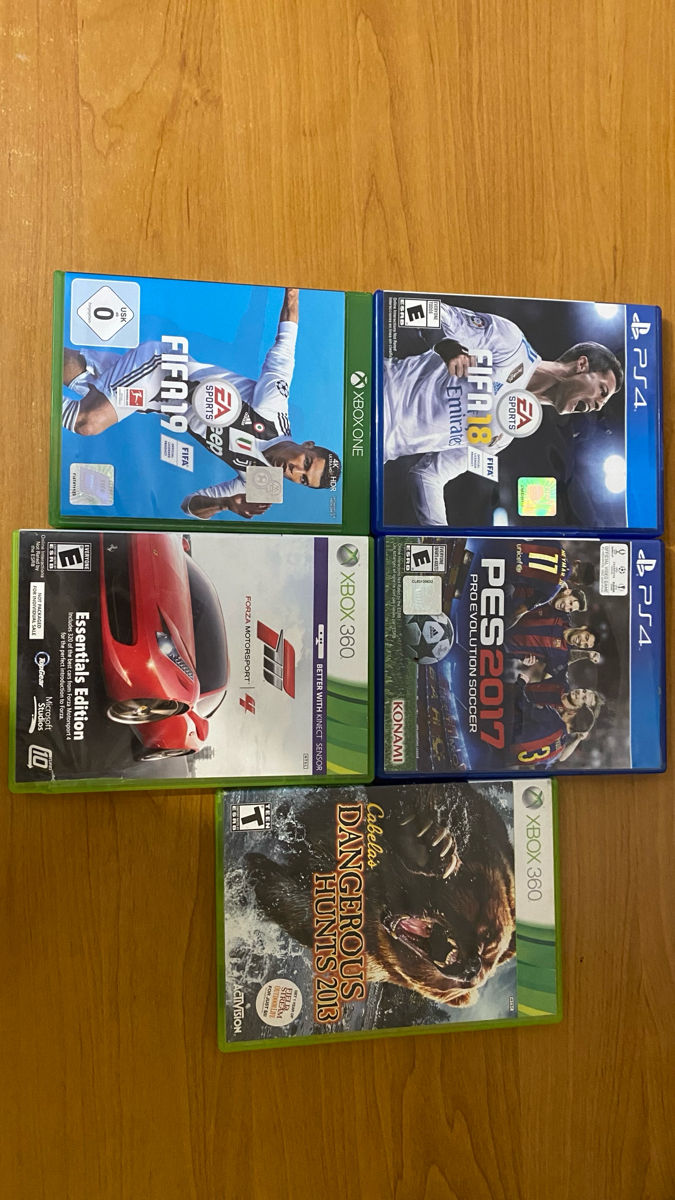 Продам игры Xbox one Xbox 360 и пс 4