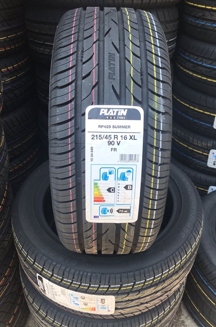 215/45 R16 Platin Rp420/ Доставка, livrare toata Moldova фото 0