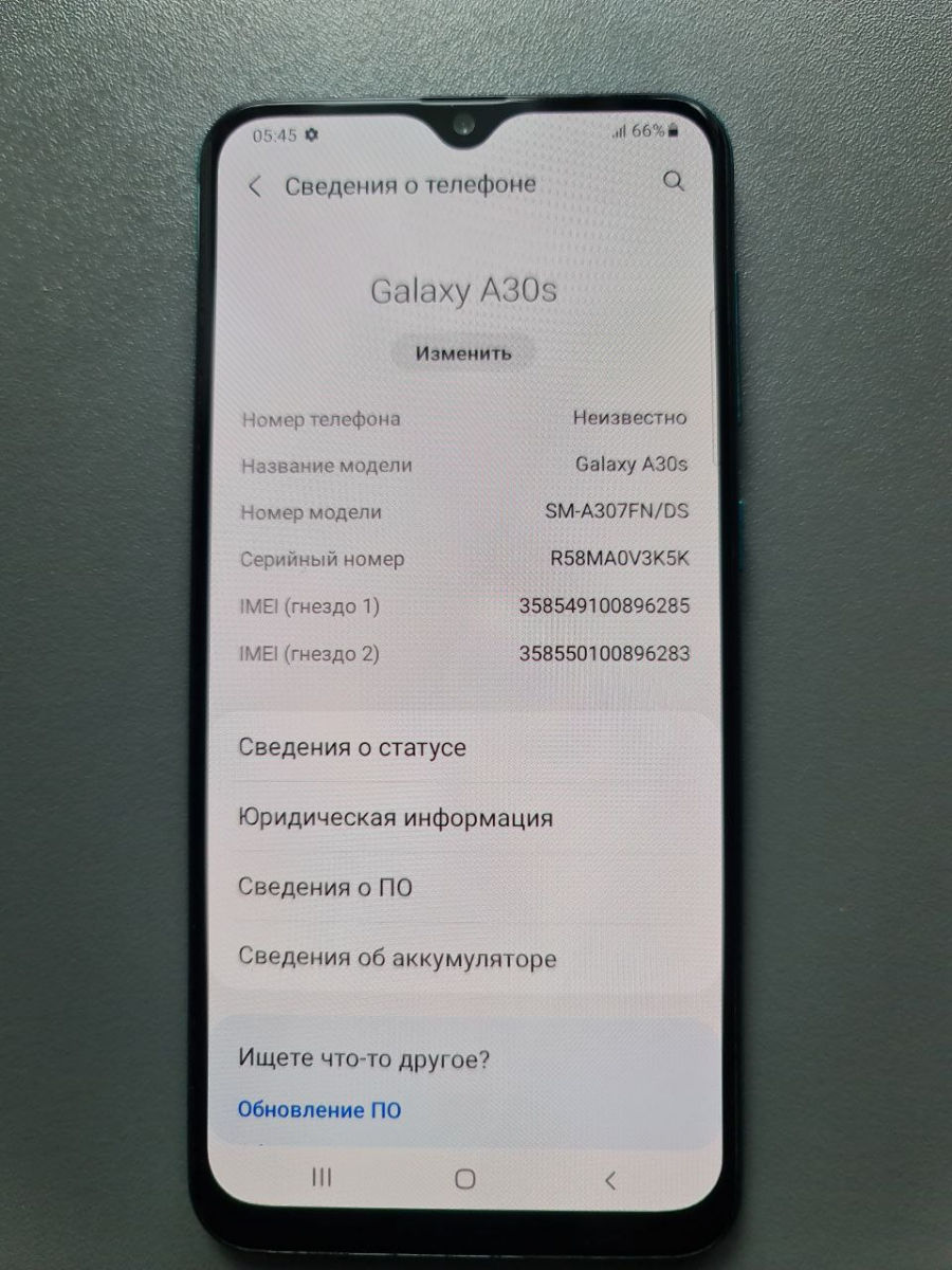 Samsung galaxy A30s (SM-A307FN/DS) 4/64 foto 1
