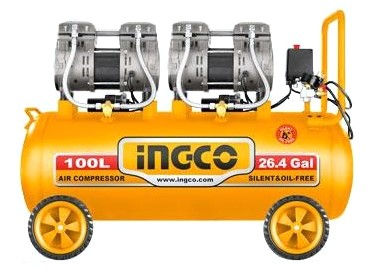 Компрессоры безмасляные 100l 2400w Ingco Acs2241001 foto 0