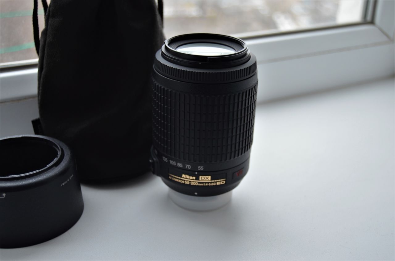 объектив Nikon 55-200 4-5.6g ed DX