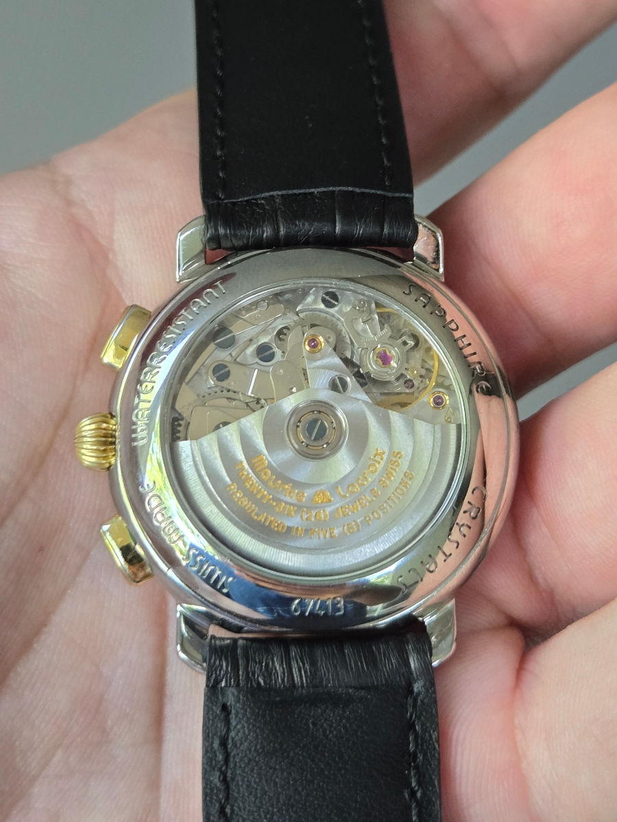 Maurice Lacroix Croneo Chronograph automatic оригинал foto 2