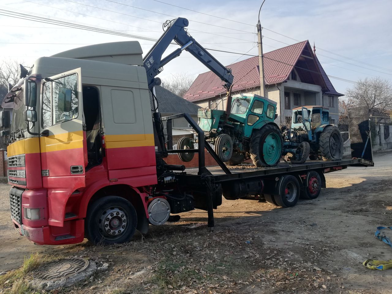 Daf cf 95  piese  motor cutie foto 5