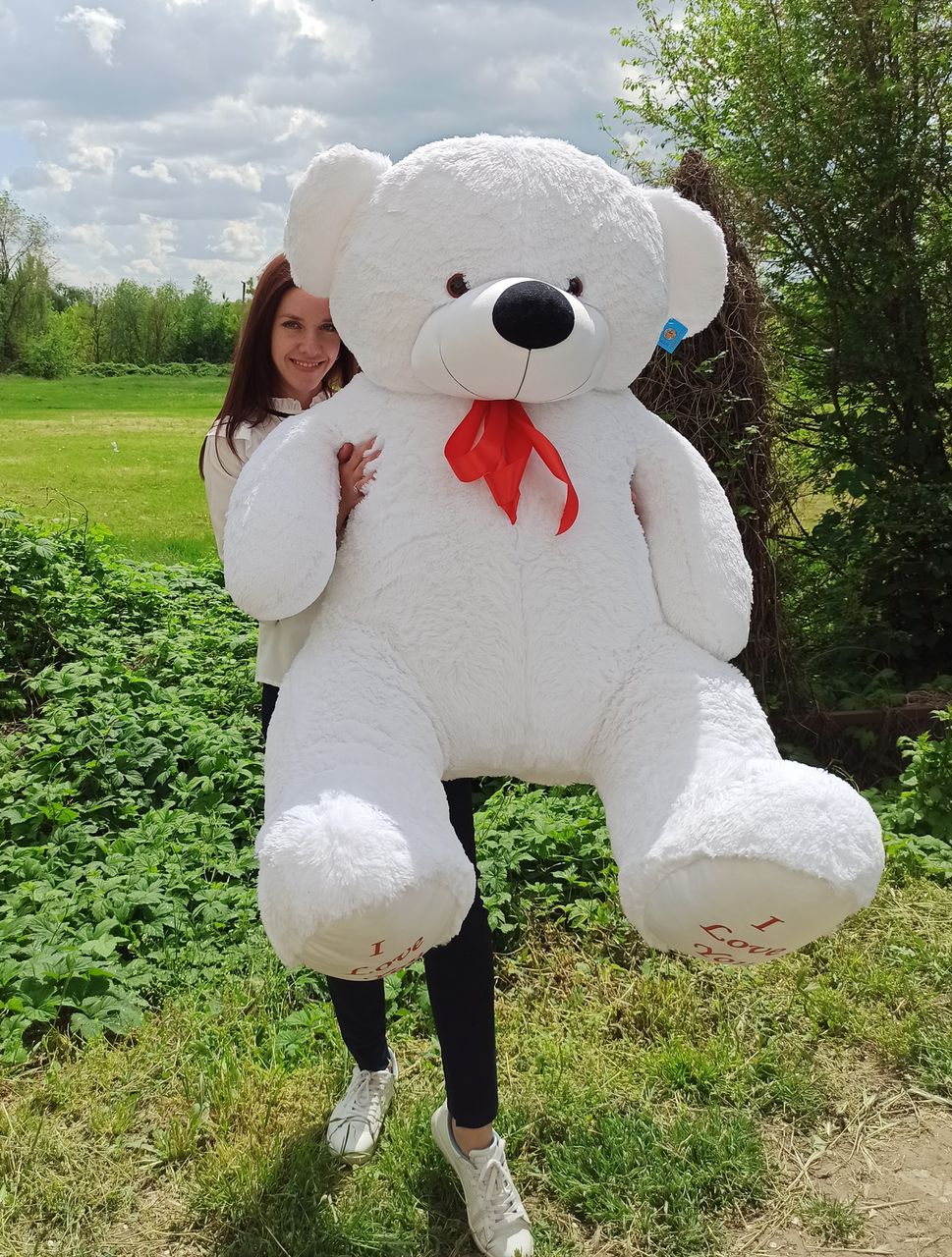 Ursuleți gigant 170 cm cu I Love You. Livrare în Chișinău și în toată Moldova. foto 0