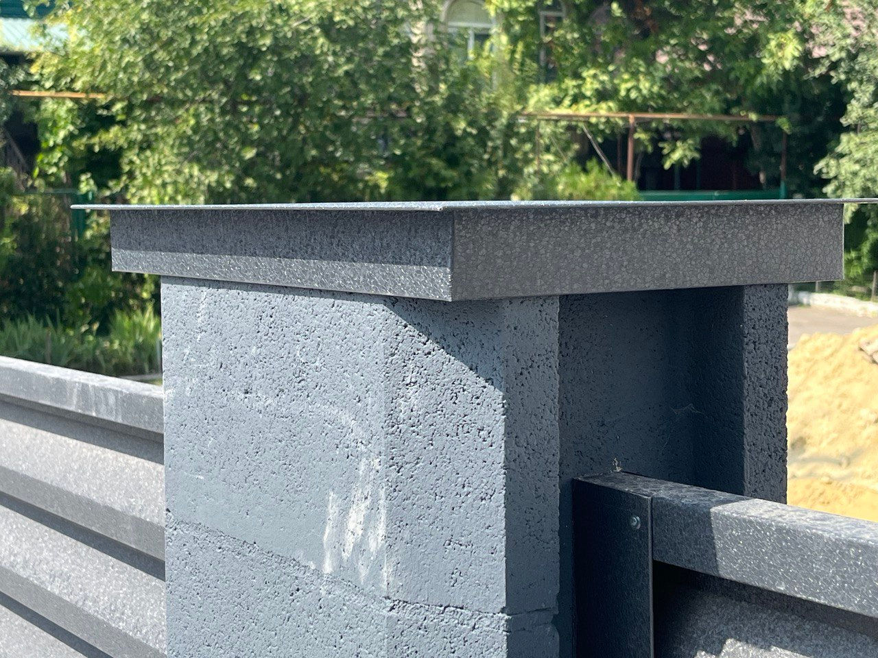 Cos de fum inox ventilarea hogeac parapet gard palarii gard дымоход из нержавеющей стали парапет foto 1