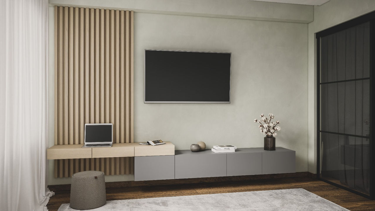 Стенка под телевизор. TV zona. foto 0