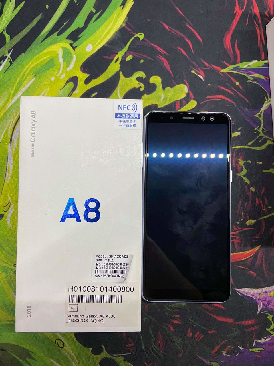 Samsung A8 2018 Dual Sim, цвет Orchid Gray. 32 GB. SM-A530F/DS.