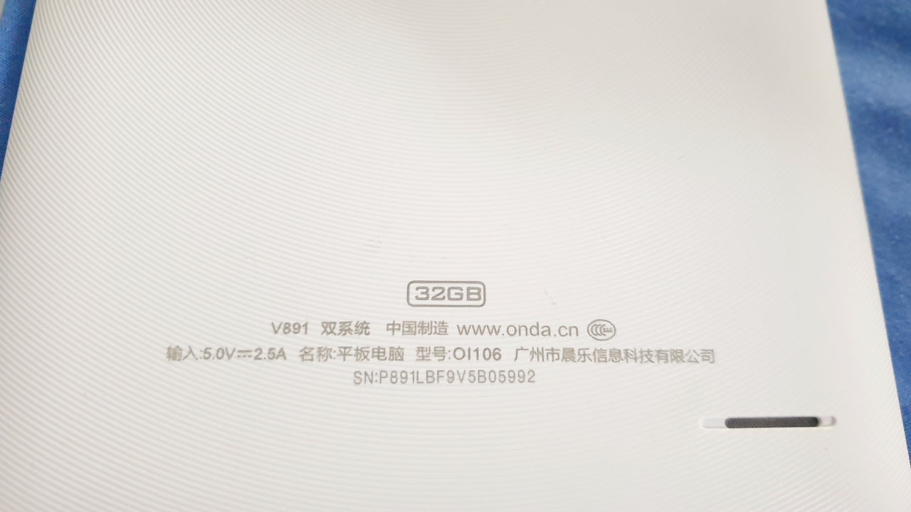 Onda V891w Dual OS foto 2