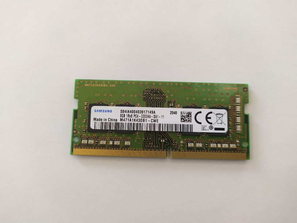 DDR4 3200 на 8Gb Samsung для Ноутбука