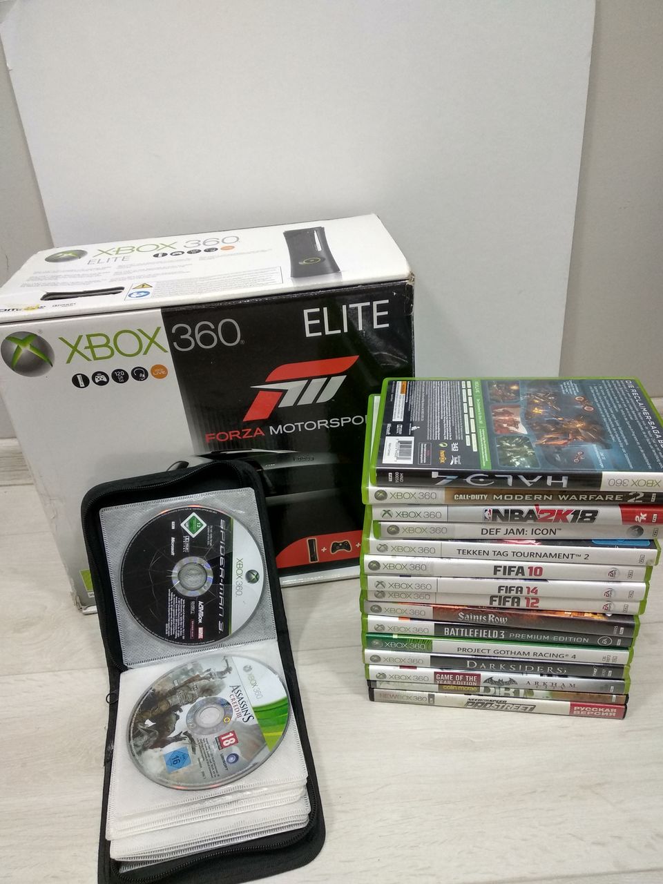 Xbox 360 Elite + 25 Игр + Kinekt + Торг !