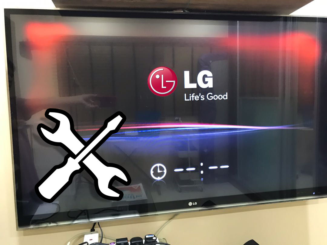 LG Профессиональный ремонт (замена) led подсветки на LG ремонт телевизоров ремонт тв Repararea TV