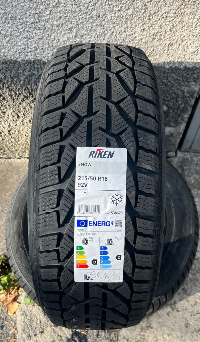 215/50 R18 Riken Snow (Michelin Group)/ Доставка, livrare toata Moldova foto 0