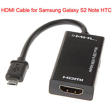 Micro USB MHL to HDMI adapter для смартфонов и планшетов