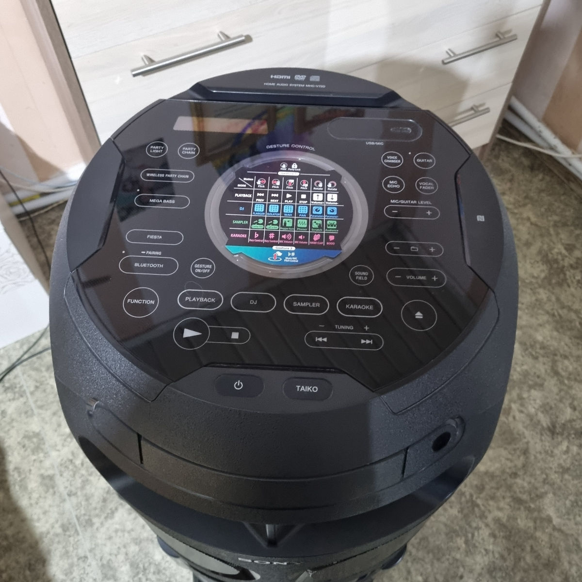 Sony mhc-v72d foto 2