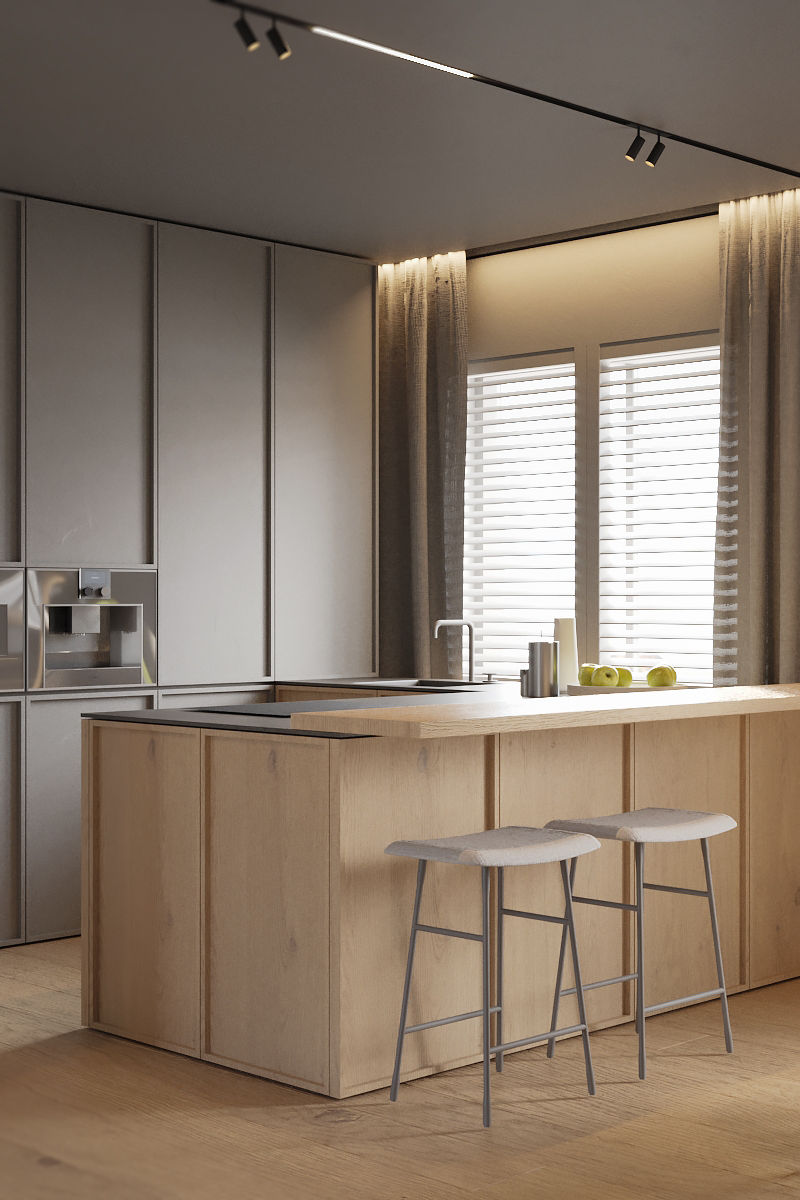 Design interior stil Loft. foto 2