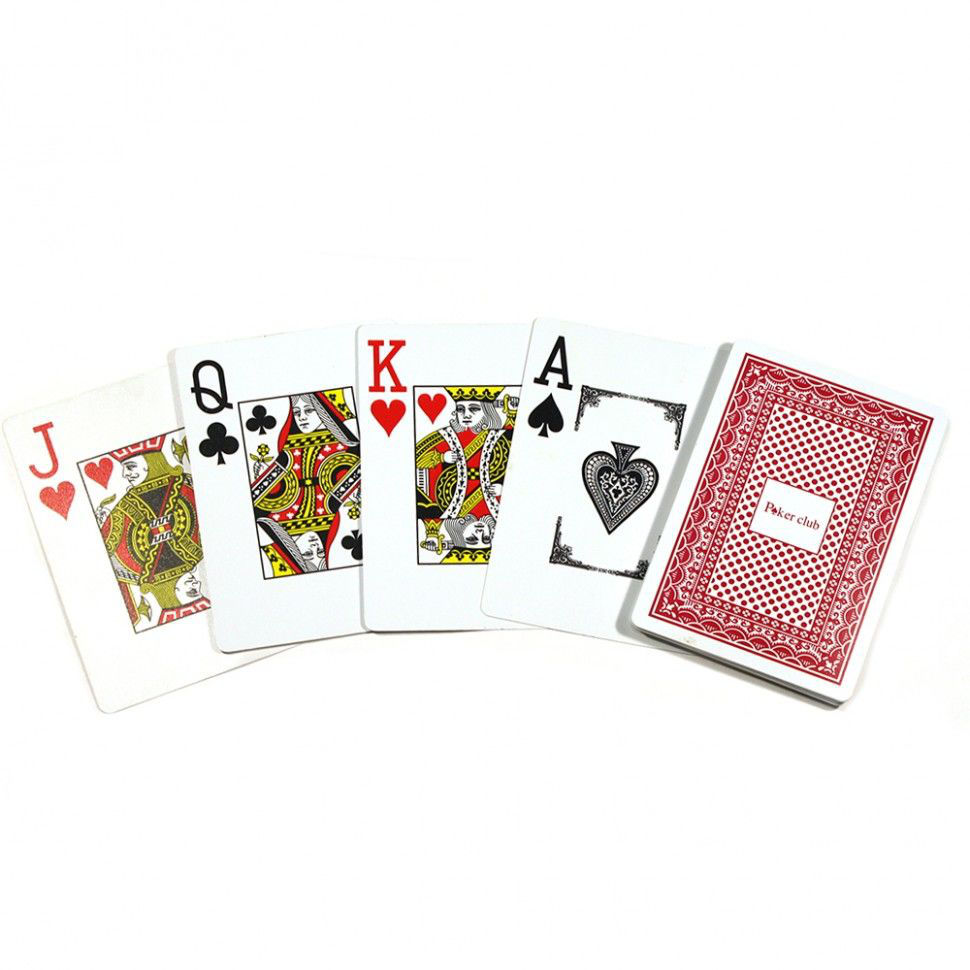 Игральные карты Poker Club carti de joc пластик foto 1