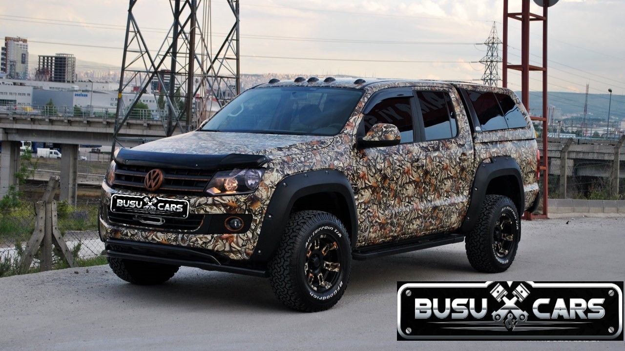 Расширители колёсных арок с выносом 60 мм для Volkswagen Amarok 2010+ foto 5