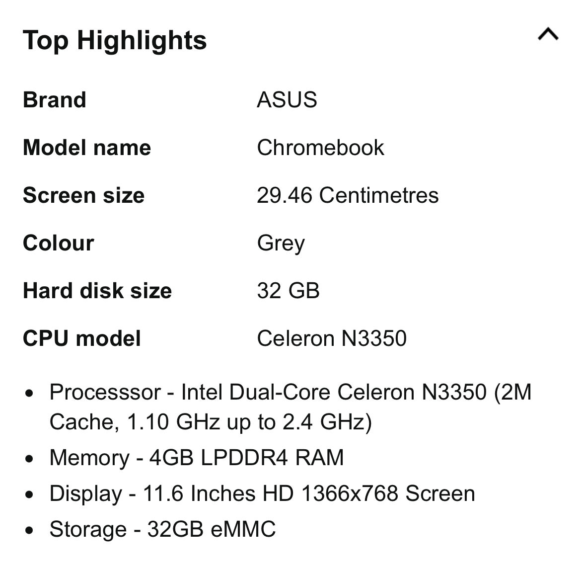 Vând Asus C223n foto 4