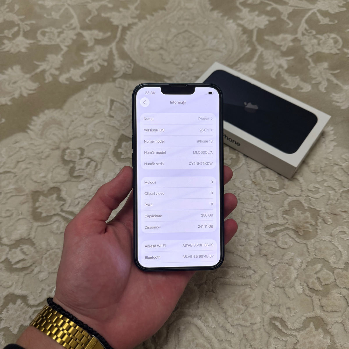 iPhone 13 256GB Midnight  foto 8