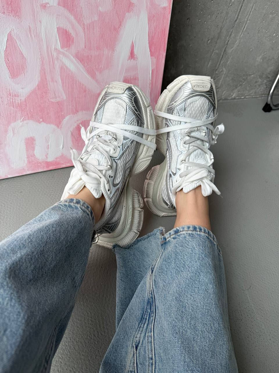 Balenciaga 3XL White / Silver foto 7