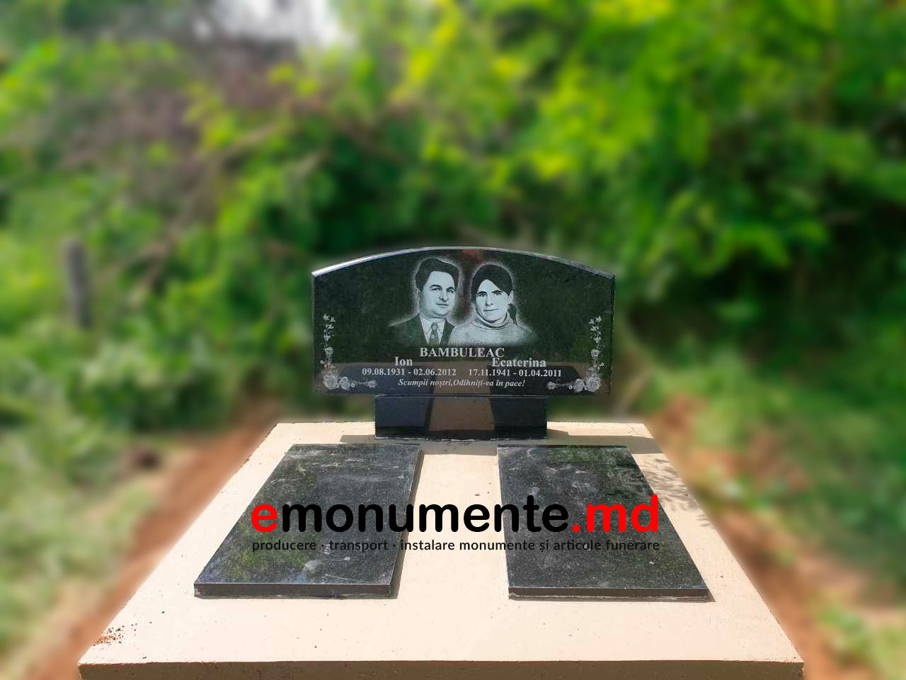 Monumente din granit - Cele mai mici prețuri din Moldova foto 5