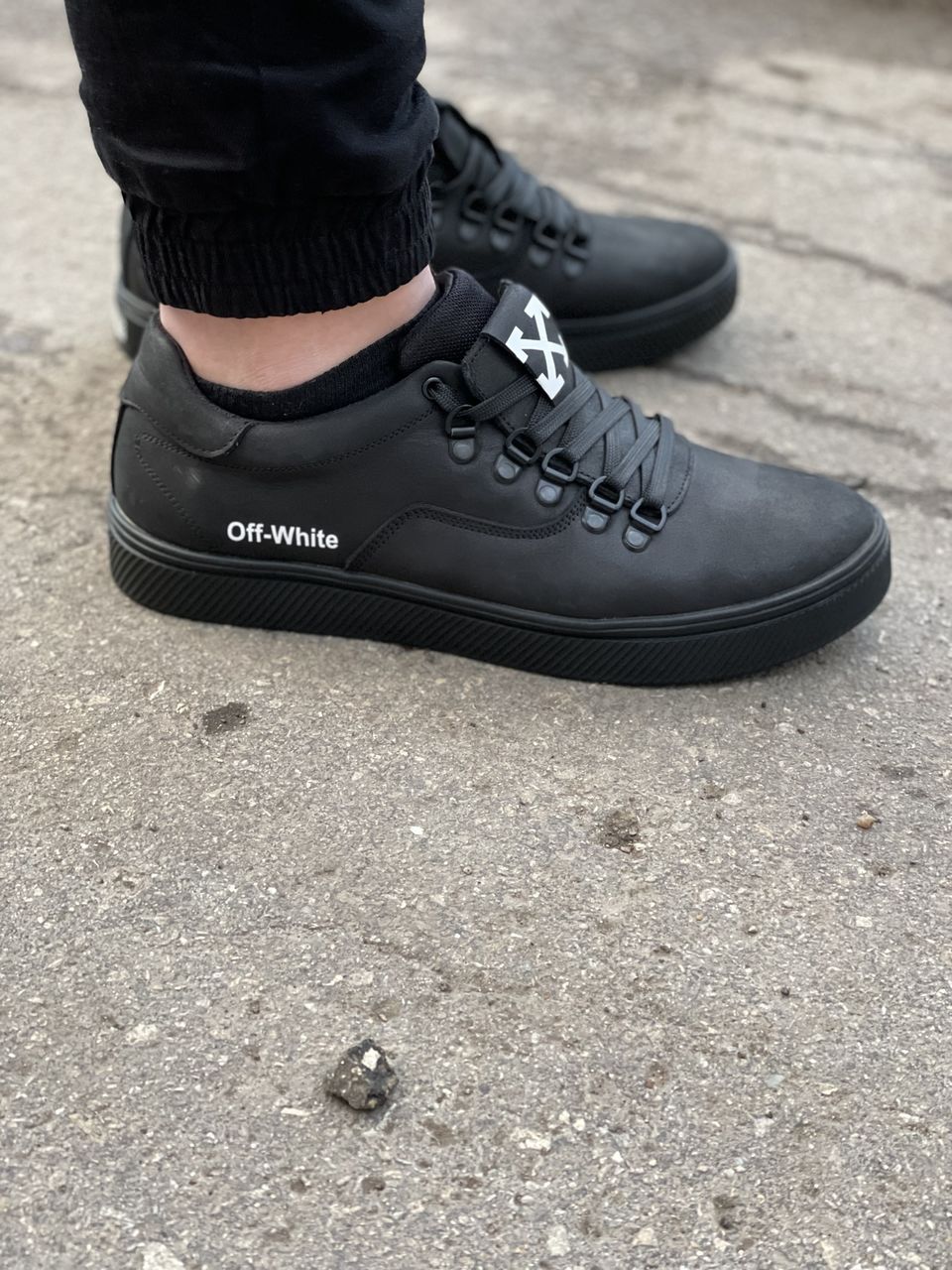 Off-White обувь из натуральной кожи