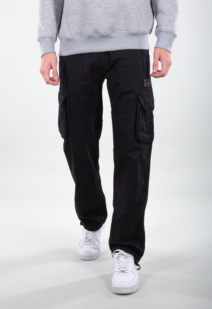 Черные карго штаны alpha industries jet pant похожи на dickies carhartt ...