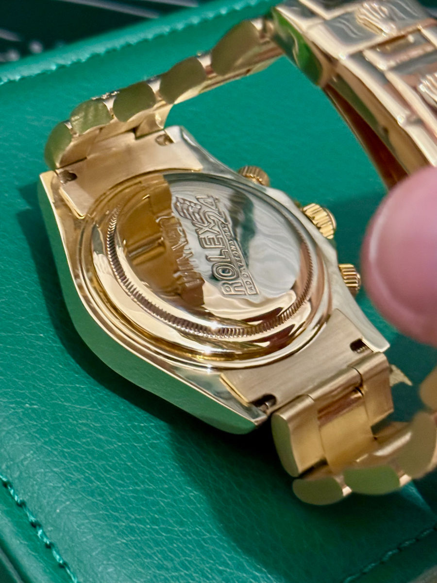 Rolex Daytona Ceas de aur 585 foto 9