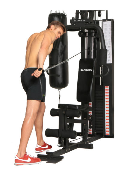 Aparat multifunctional fitness Orion Classic L4, 24 exercitii diferite, Greutatea maxima 150kg foto 3