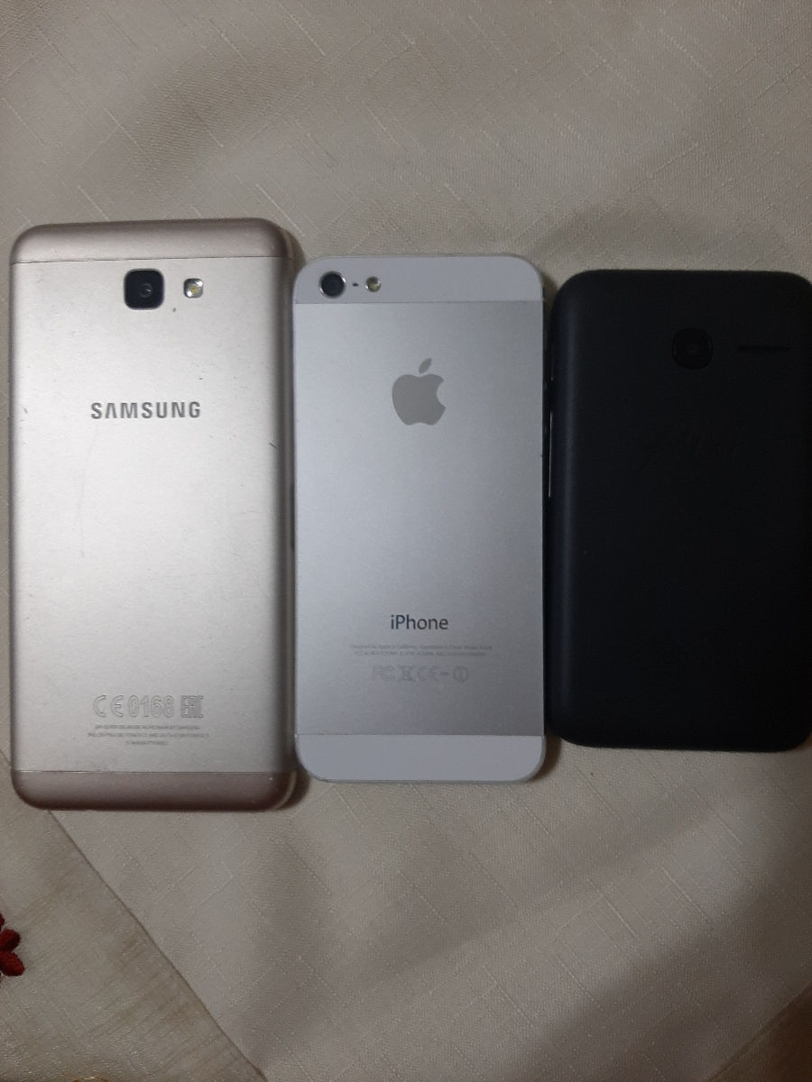 Telefon ( 3 buc) Samsung J 5 / Iphone 1 / Alcatel Pixi foto 1
