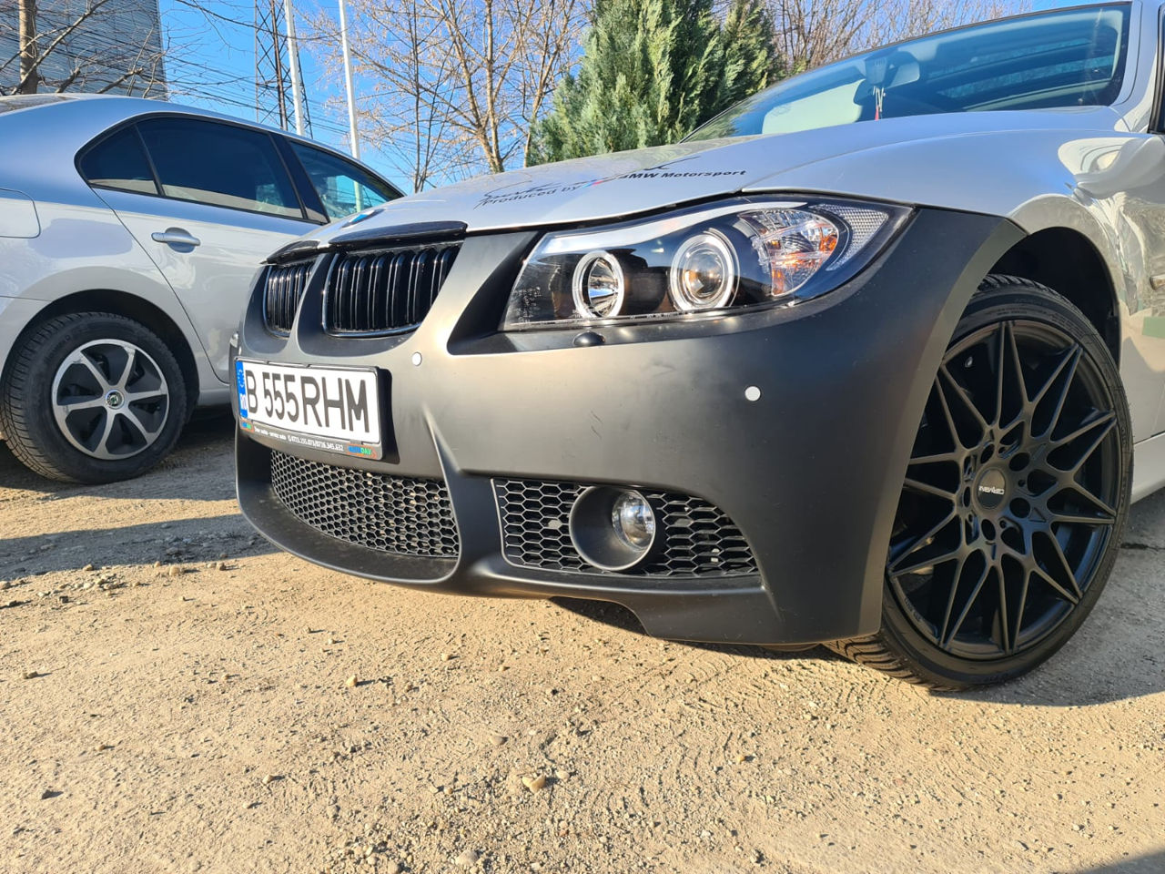 Bara Fata M3 BMW Seria 3 E90 NFL Bamper M cu suporti de senzori si spalator faruri бампер foto 7